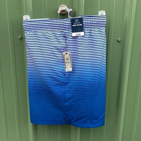 Mens Above The Knee Novelty Swim Trunks Shorts Size 3X - Picture 2 of 6